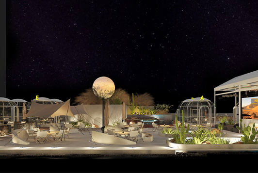 星空popo露營餐廳設(shè)計